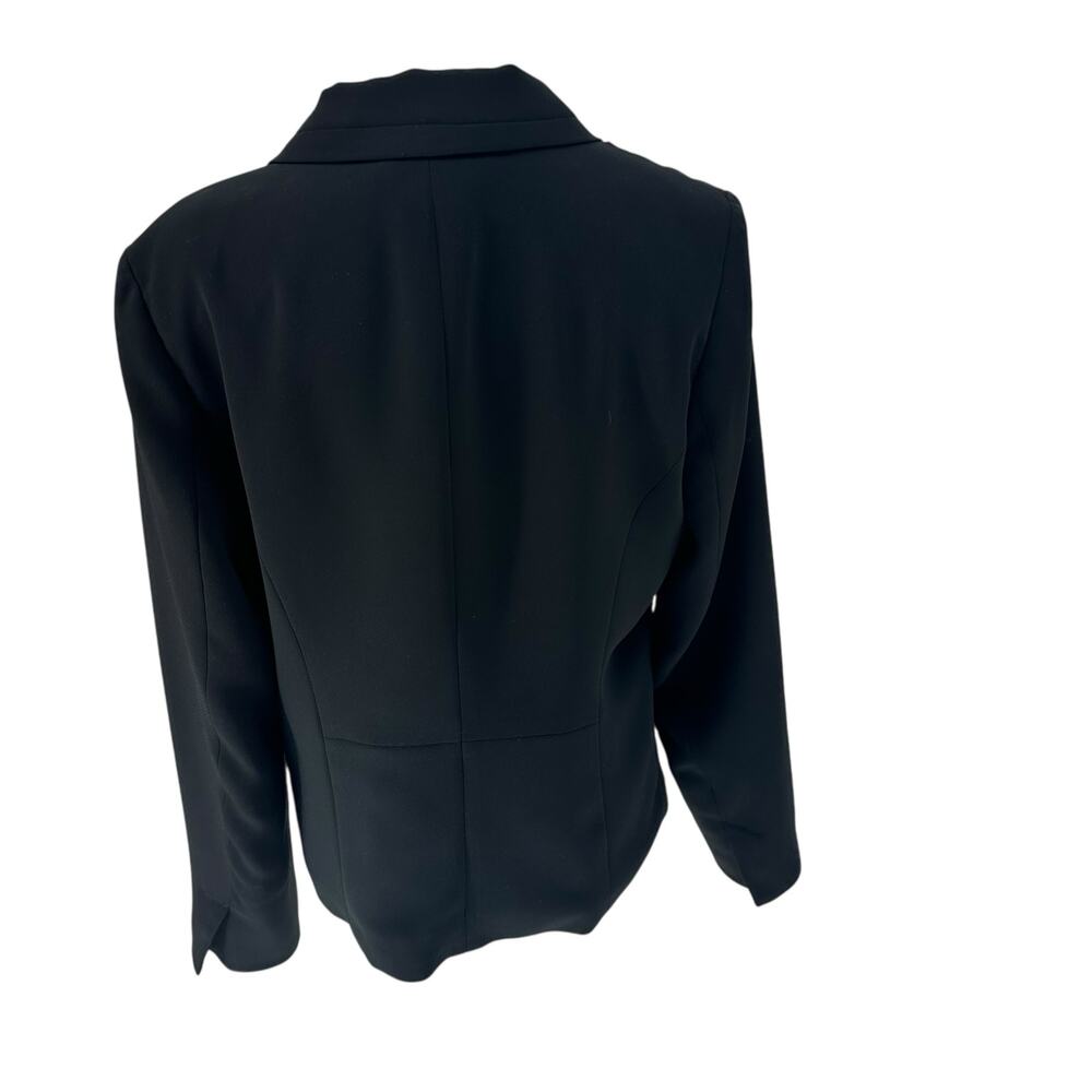 Pendleton Black One Button Closure Polyester Blaz… - image 4